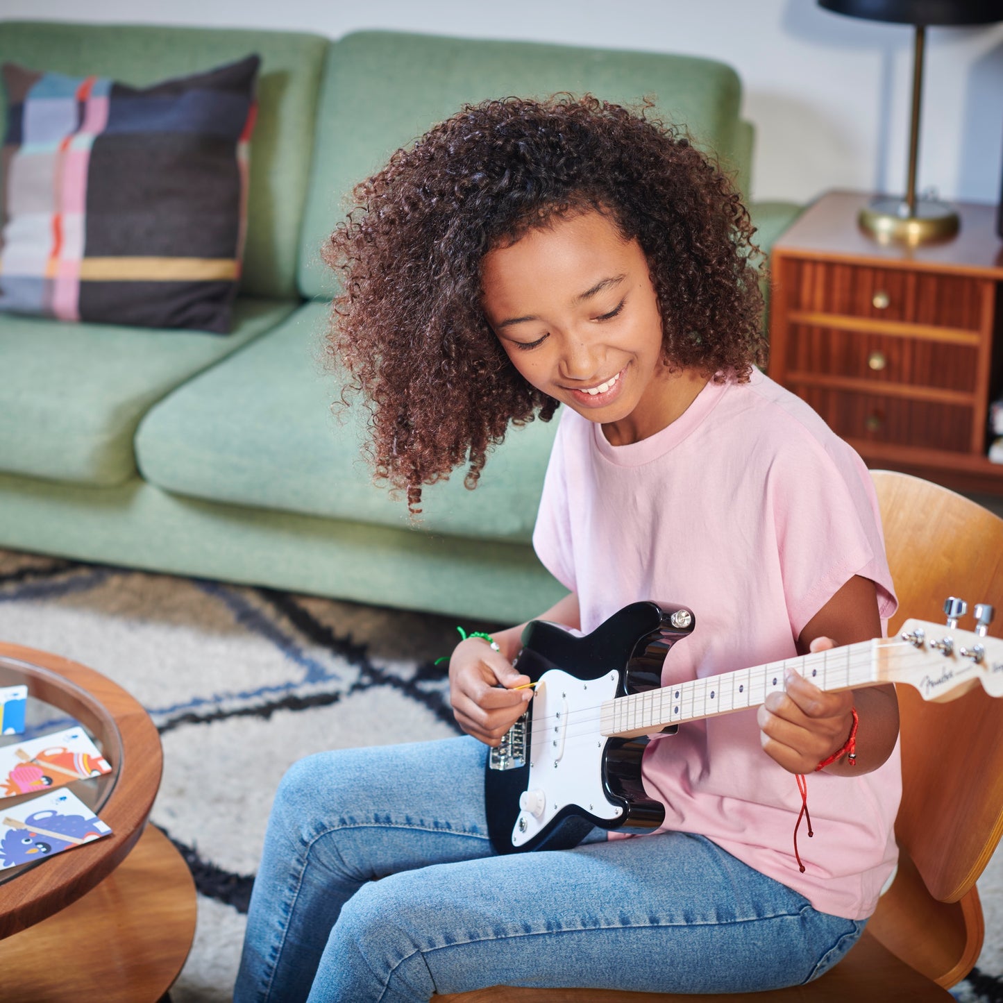 Fender x Loog Stratocaster Guitarra Eléctrica