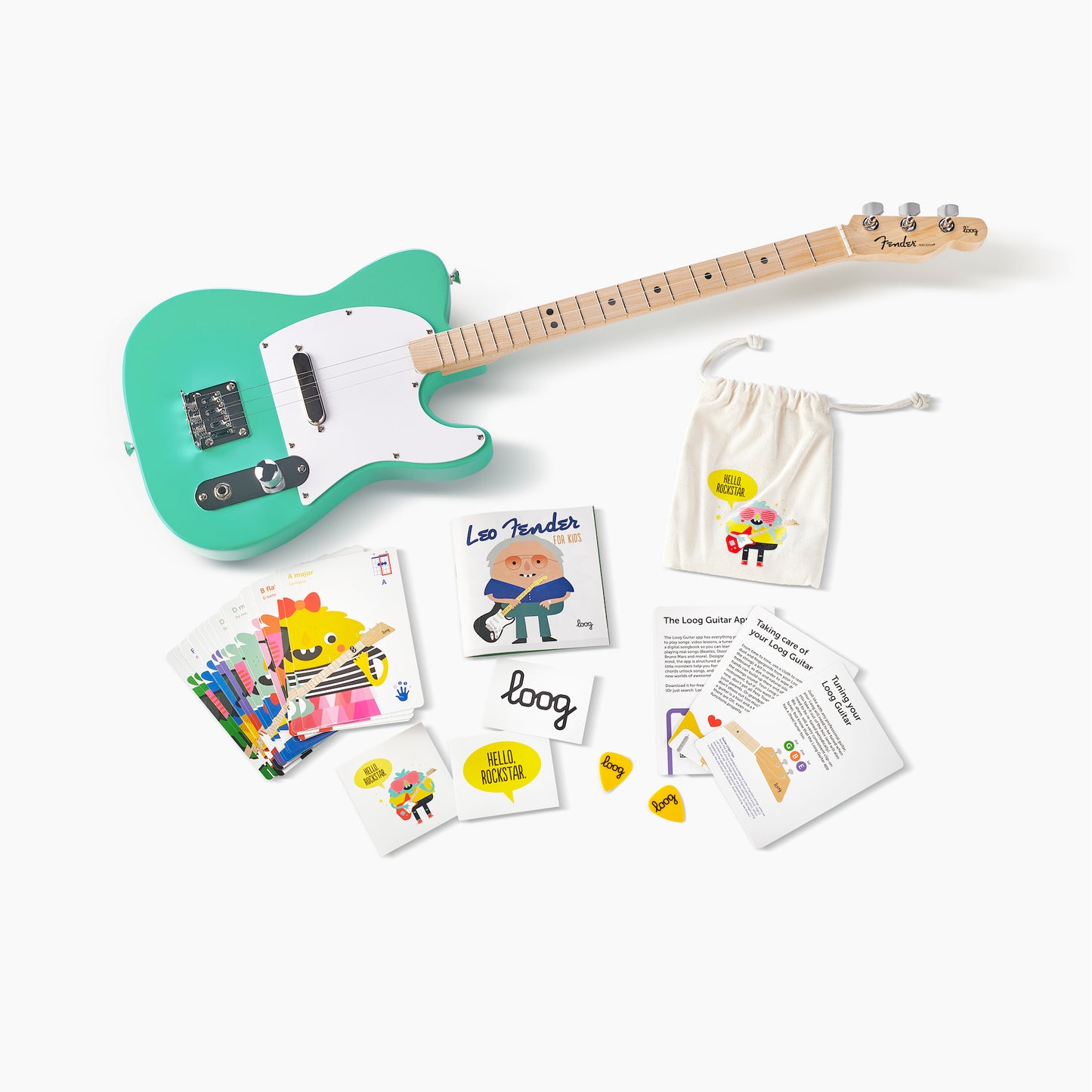 Fender x Loog Telecaster Guitarra Eléctrica