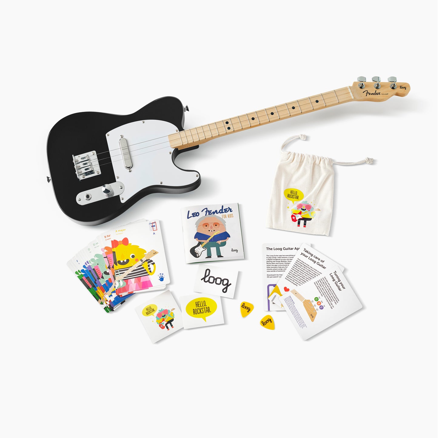 Fender x Loog Telecaster Guitarra Eléctrica